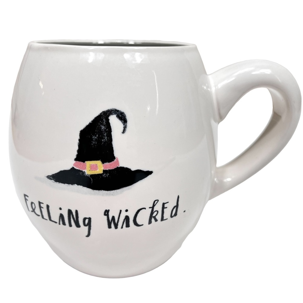 Rae Dunn “Feeling Wicked.” Witch Hat Mug Coffee Cup -181-